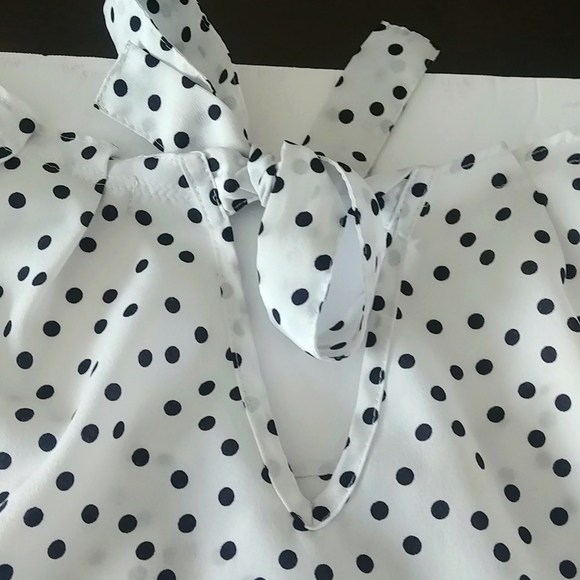 LC Lauren Conrad Polka Dot Sleeveless - Picture 11 of 12